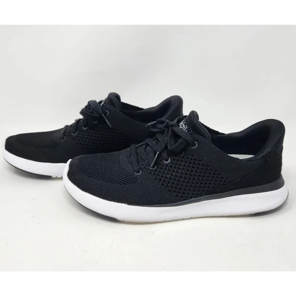 Kizik Lima Black Womens Size 8 Hands Free Slip On Athletic Sneaker